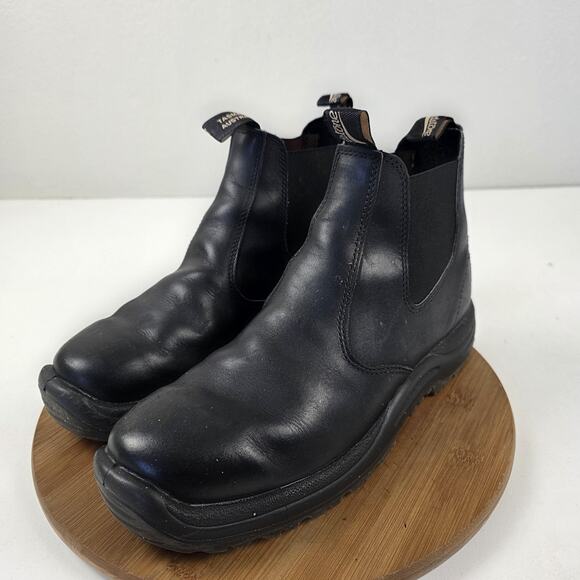 Blundstone Boots Mens Size 10.5 Black Chelsea Work Slip Resistant EH ASTM F2892 - Picture 2 of 14